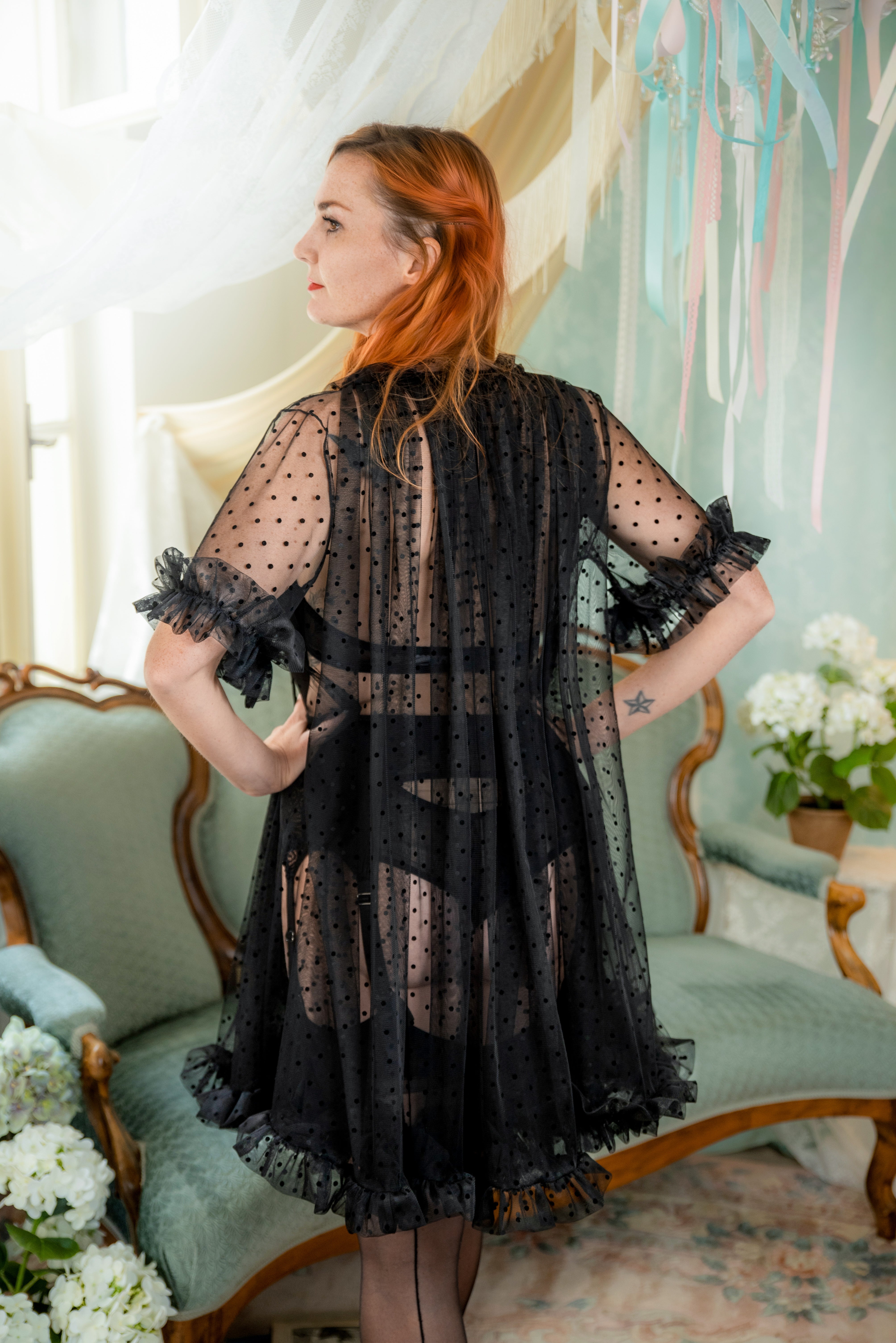 PEIGNOIR SET DELUXE